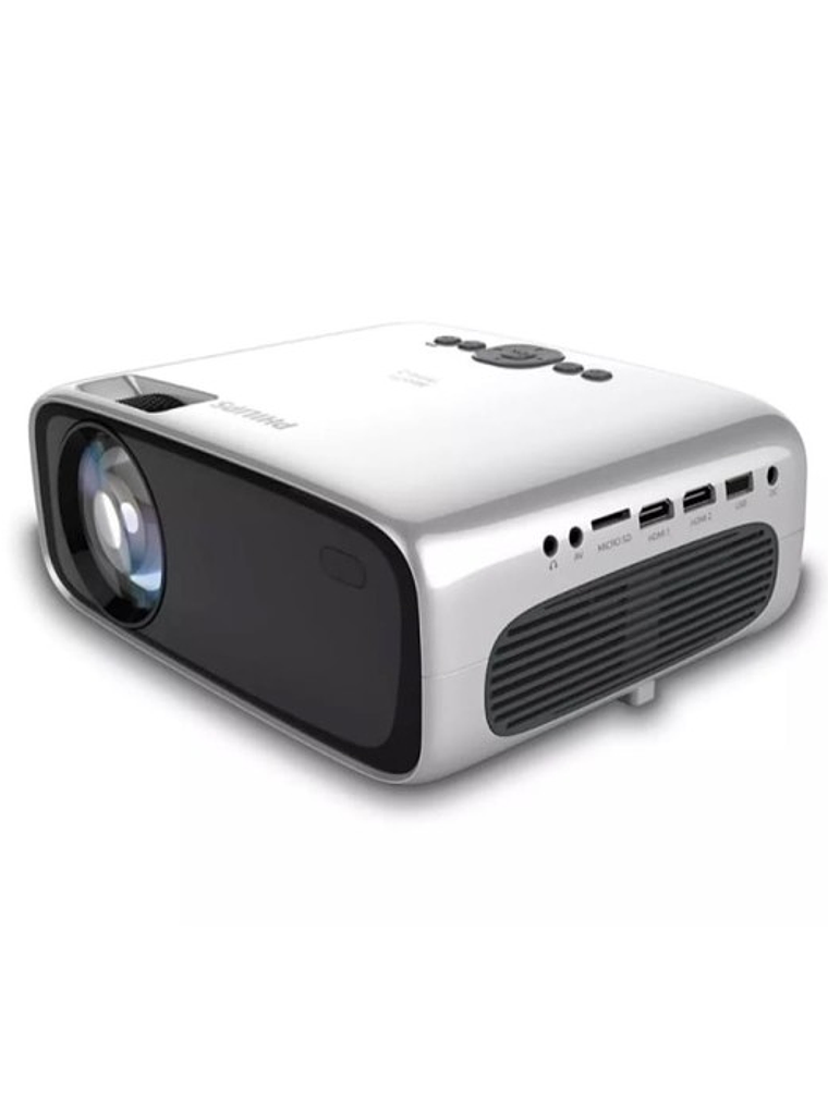 Philips NeoPix Prime 2 (NPX542/INT) – Proyector doméstico compacto HD 720p con Smart OS 1