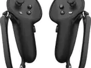 Empuñaduras de controlador de silicona con correa de mano ajustable, cubierta de mango antideslizante, cubierta de empuñaduras para accesorios Meta Quest 3S/Quest 3 VR