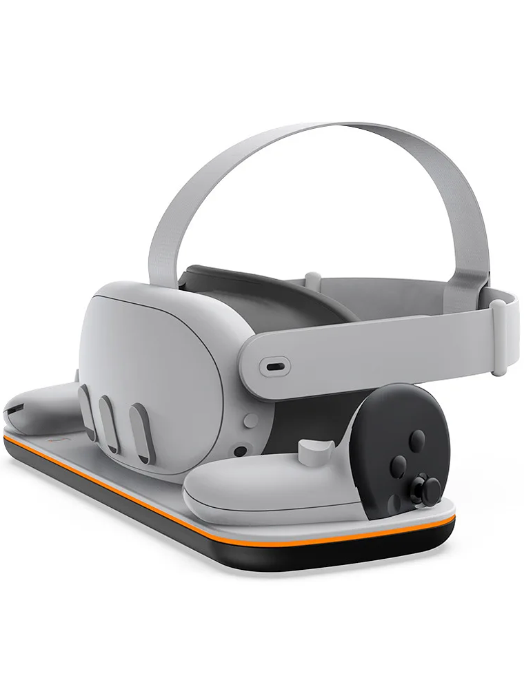 Base de carga TY-3827 para Meta Quest 3 VR Estación de carga con soporte y luz LED 3