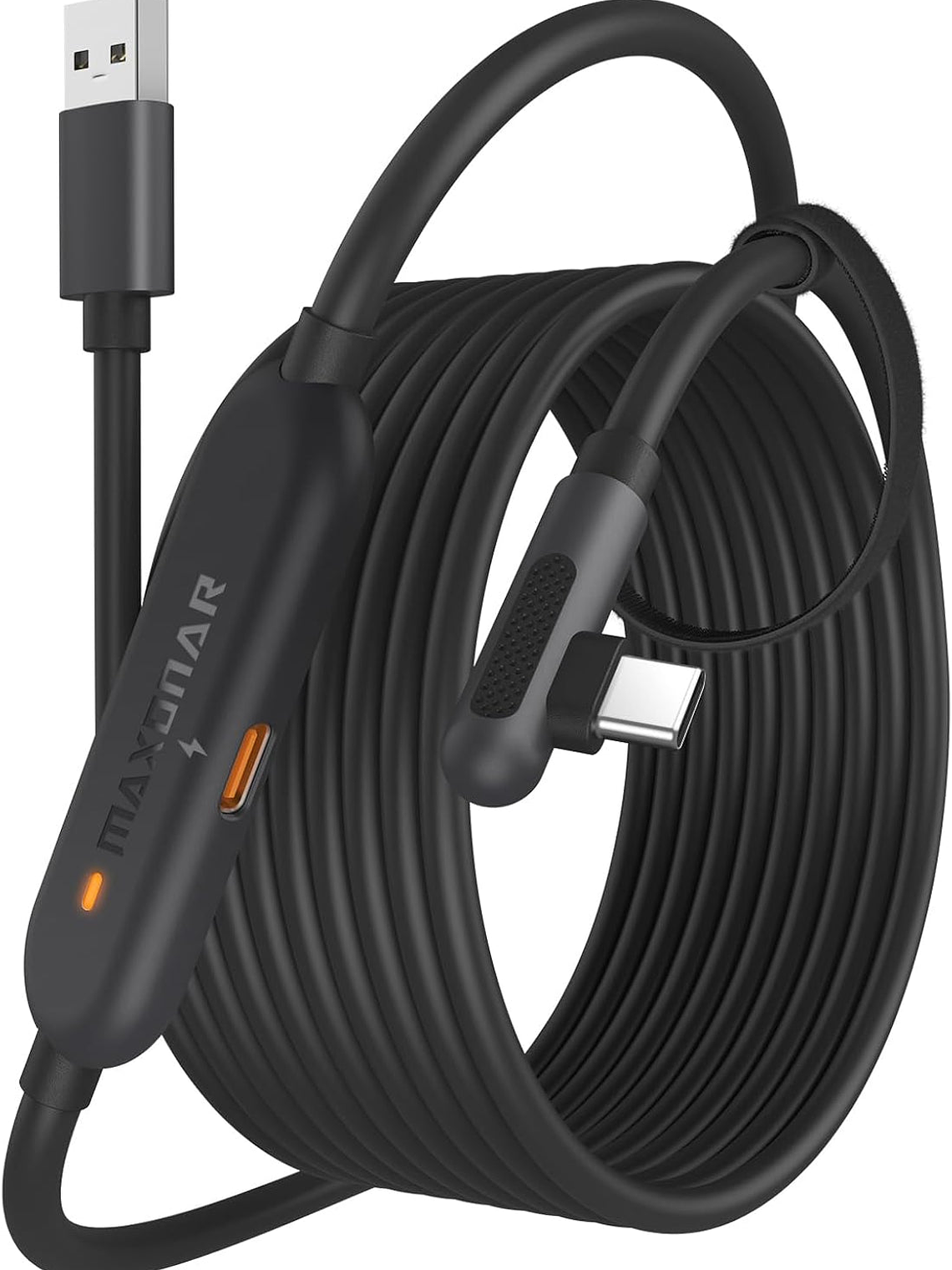 Cable de carga para realidad virtual (VR) de 6 m (chip de última generación), compatible con accesorios Meta Quest 3S/Quest 3/Oculus Quest 2/Pico 4 y PC/SteamVR. ¡Un regalo increíble! Cable USB 3.0 a  1