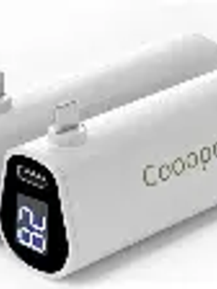 Batería externa para Meta Quest 3/Quest 3S, carga rápida de 5 V 3 A con indicador LCD para mayor autonomía. Miniaccesorio ligero y recargable con indicador de carga [2 unidades]. 2