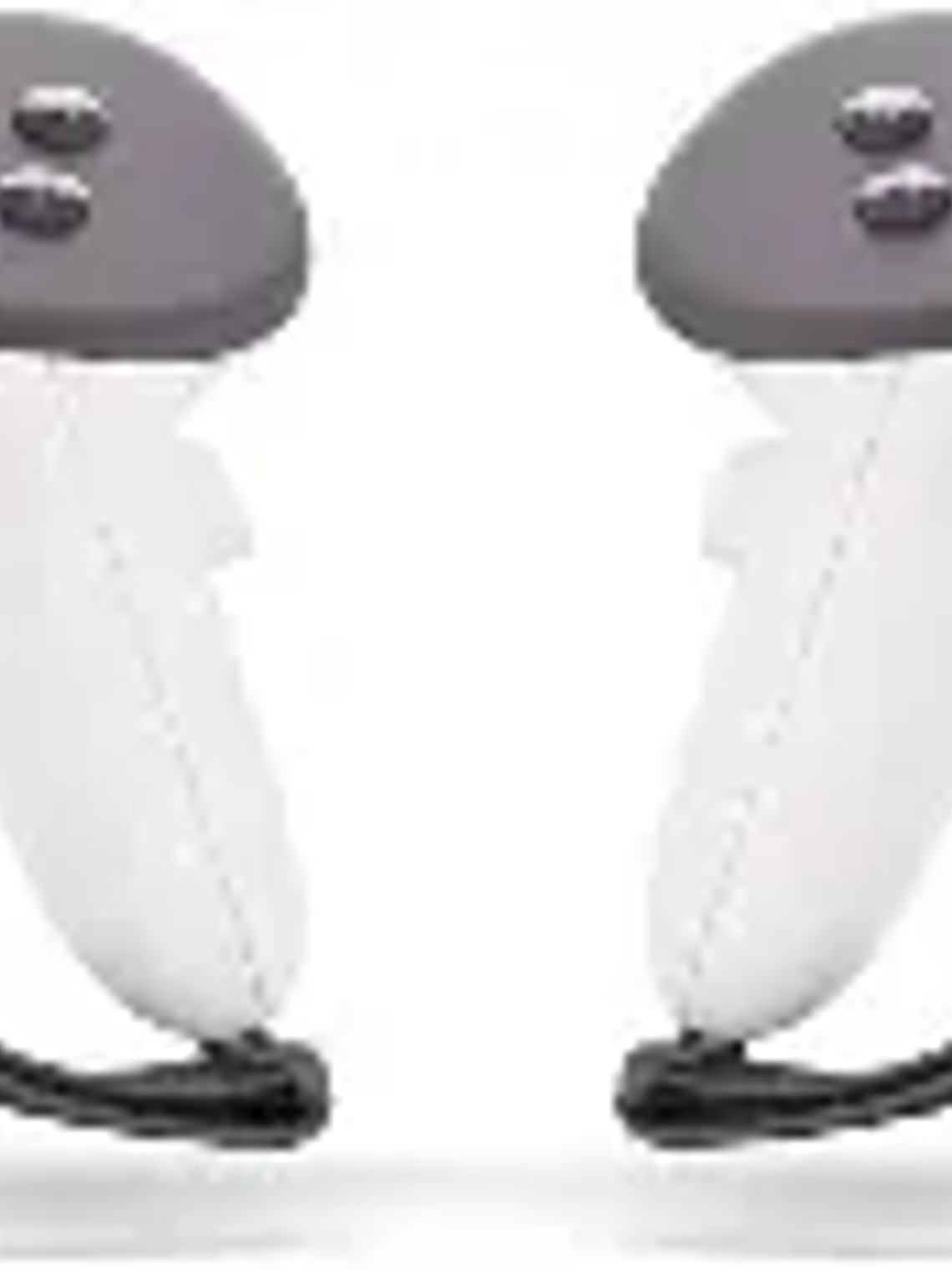 Compatible con Meta Quest 3/3S Estuche protector con agarre Diseño antideslizante y resistente a caídas Correa de muñeca ajustable ABS y nailon duraderos - Negro 3