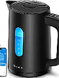 GoveeLife Hervidor inteligente con control de temperatura de 1.7 L, 1500 W, WiFi tetera eléctrica con luces indicadoras LED, control remoto, 2 horas mantener el calor, 4 presets de caldera de agua - Miniatura 3