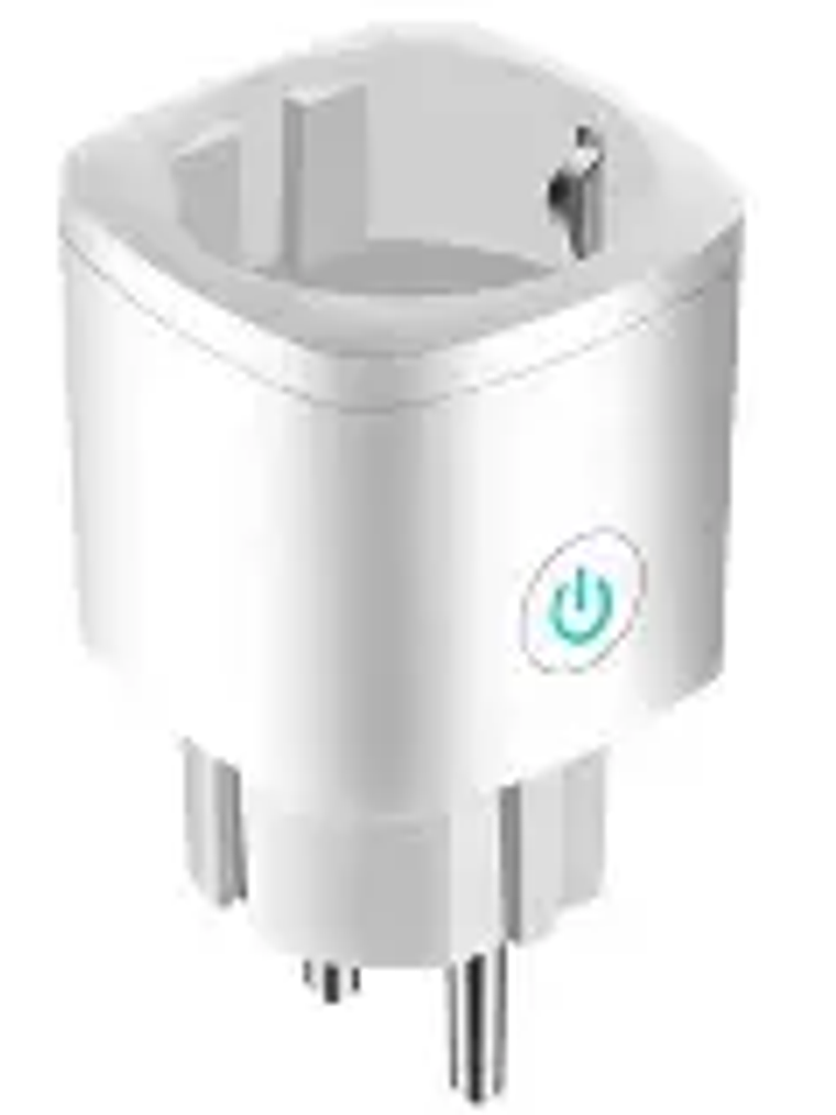 Enchufe inteligente de la UE, enchufes WiFi funcionan con Alexa y asistente de Google, toma inteligente con temporizador y controlador de grupo, toma WiFi para el hogar 1