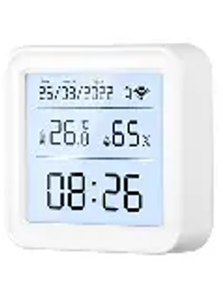 Tuya Zigbee WiFi Sensor de temperatura humedad higrómetro termómetro Detector vida inteligente Control remoto compatible con Alexa Google Home 1