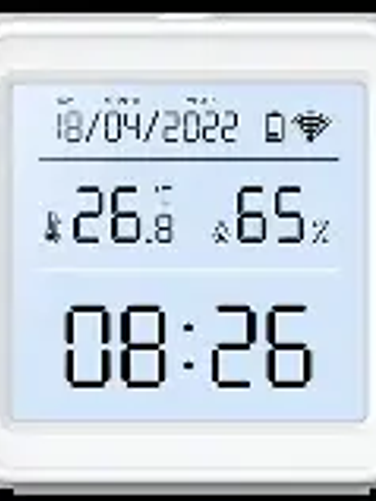 Tuya Zigbee WiFi Sensor de temperatura humedad higrómetro termómetro Detector vida inteligente Control remoto compatible con Alexa Google Home 2
