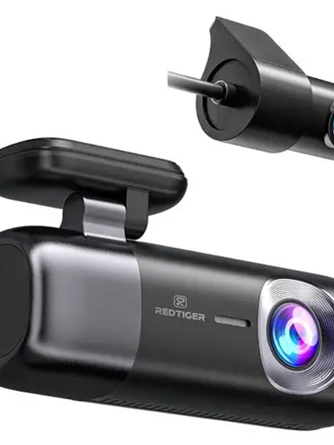 Cámara de tablero delantera y trasera REDTIGER 4K con sensor G de asistencia al conductor alimentado por IA 1