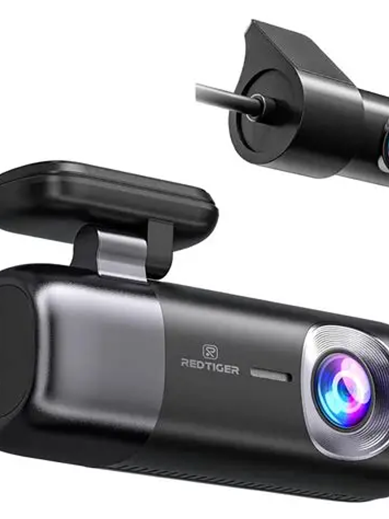 Cámara de tablero delantera y trasera REDTIGER 4K con sensor G de asistencia al conductor alimentado por IA 1