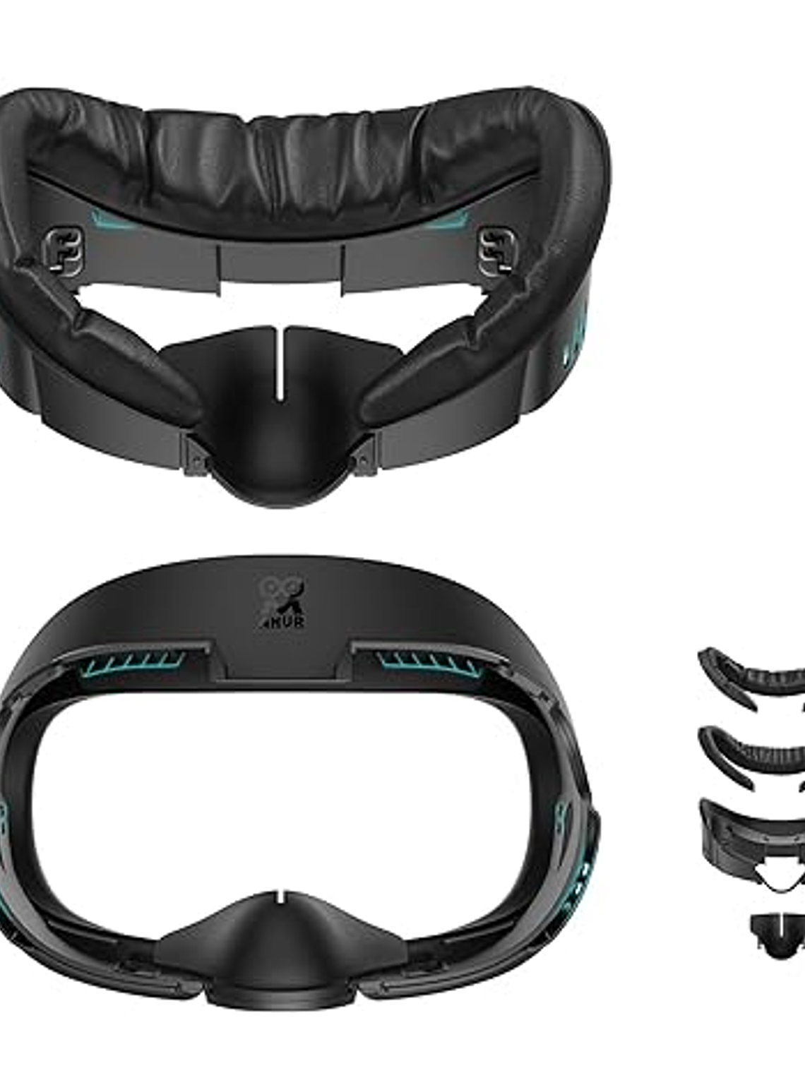 AMVR FC1  Almohadilla facial e  Interfaz Facial Compatible con Meta/Oculus Quest 3 accesorios no compatibles con Meta Quest 3S 2