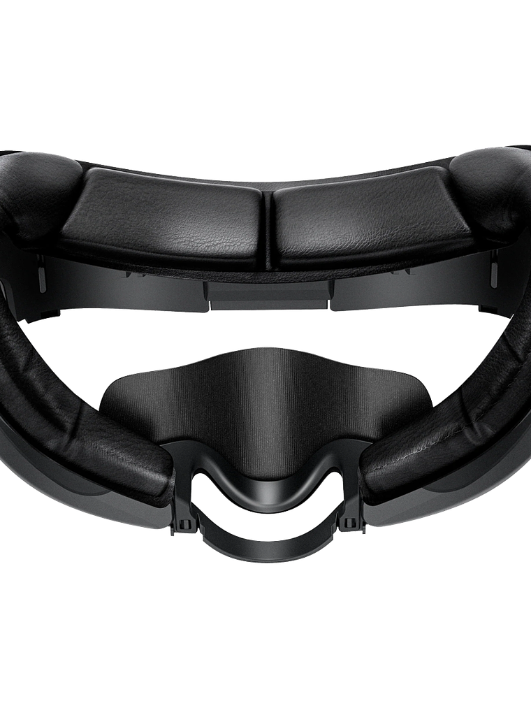 BOBOVR F3 Interfaz facial compatible con Quest 3, Cobertura facial con 3 canales de ventilación. Ajustable con FOV, Diseño pensado para gafas y protector de nariz de lycra 1