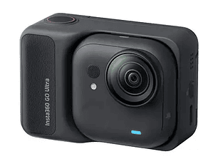 Insta360 CINSABEA-GOULTRA02 Cámara de acción portátil de 4K/60 fps con cable de seguridad de liberación rápida, clip magnético fácil y colgante magnético - negro medianoche
