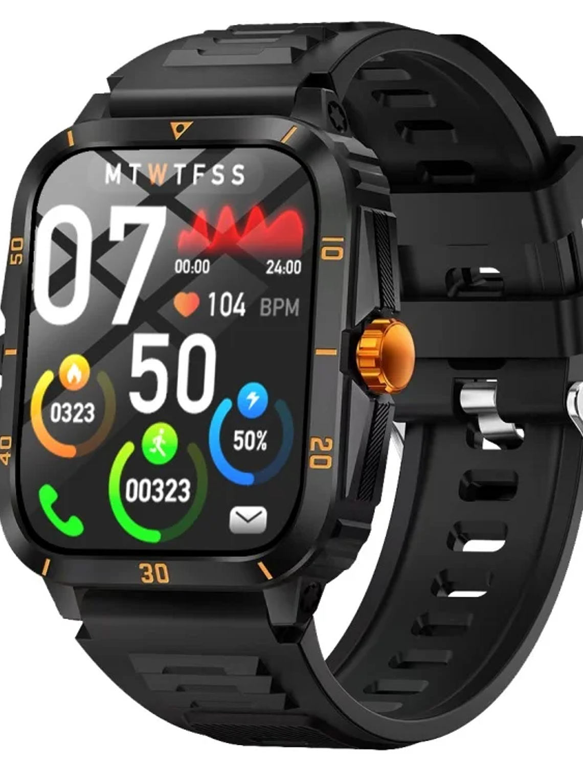 Smartwatch I8 Pro Max Relojes Inteligentes Deportivos CR080 para Exteriores Resistente al Agua Montre Intelligente 1