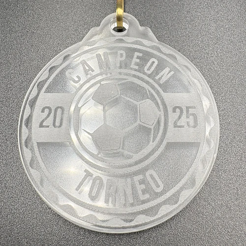 Medallas Acrilico Simple