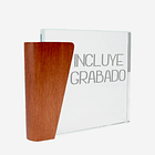 Galvano Madera y Cristal A81 1
