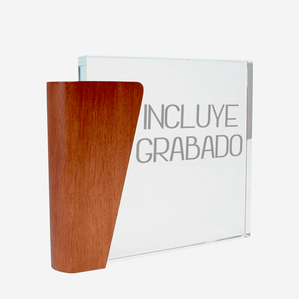 Galvano Madera y Cristal A81 1