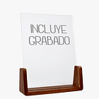 Galvano Madera y Cristal A80 1