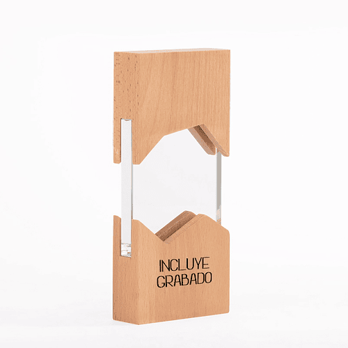 Galvano Madera y Cristal A91