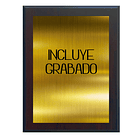 Retablo Nogal con Placa 1