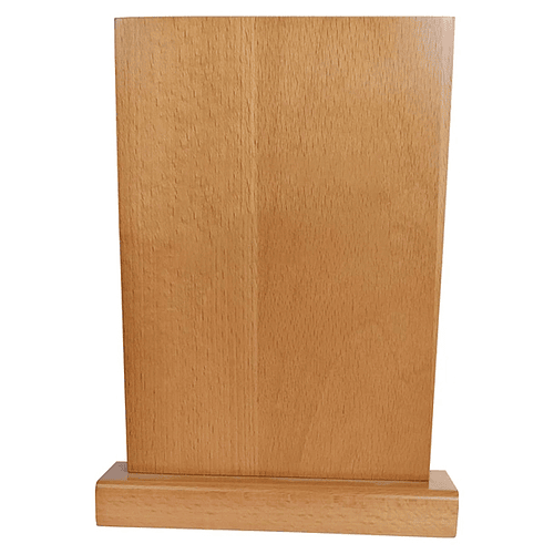 Galvano Madera Rectangular