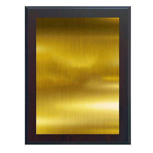 Retablo Nogal con Placa