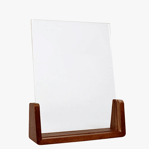 Galvano Madera y Cristal A80