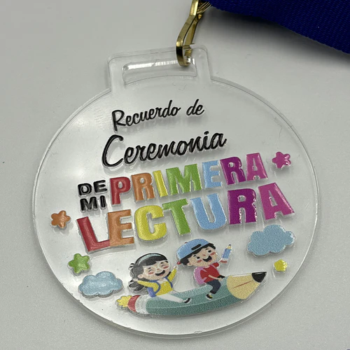 Medallas Acrilico DTF