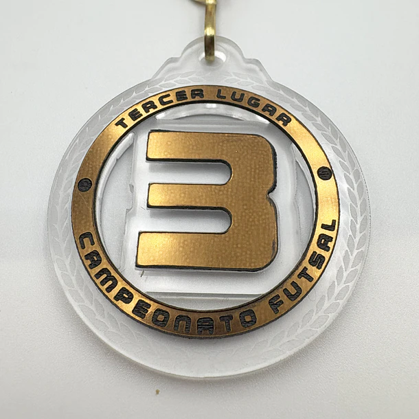 Medallas Acrilico Metalex