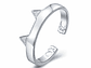 Anillo Plata 925 Orejas Gato y Patitas - Miniatura 1