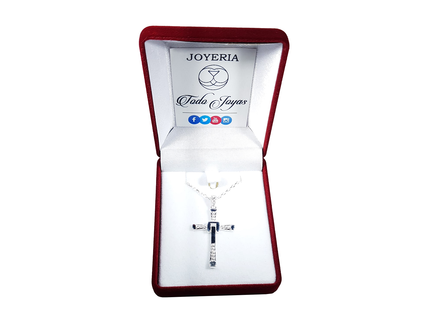 Collar Cruz de Toreto Plata 925 2