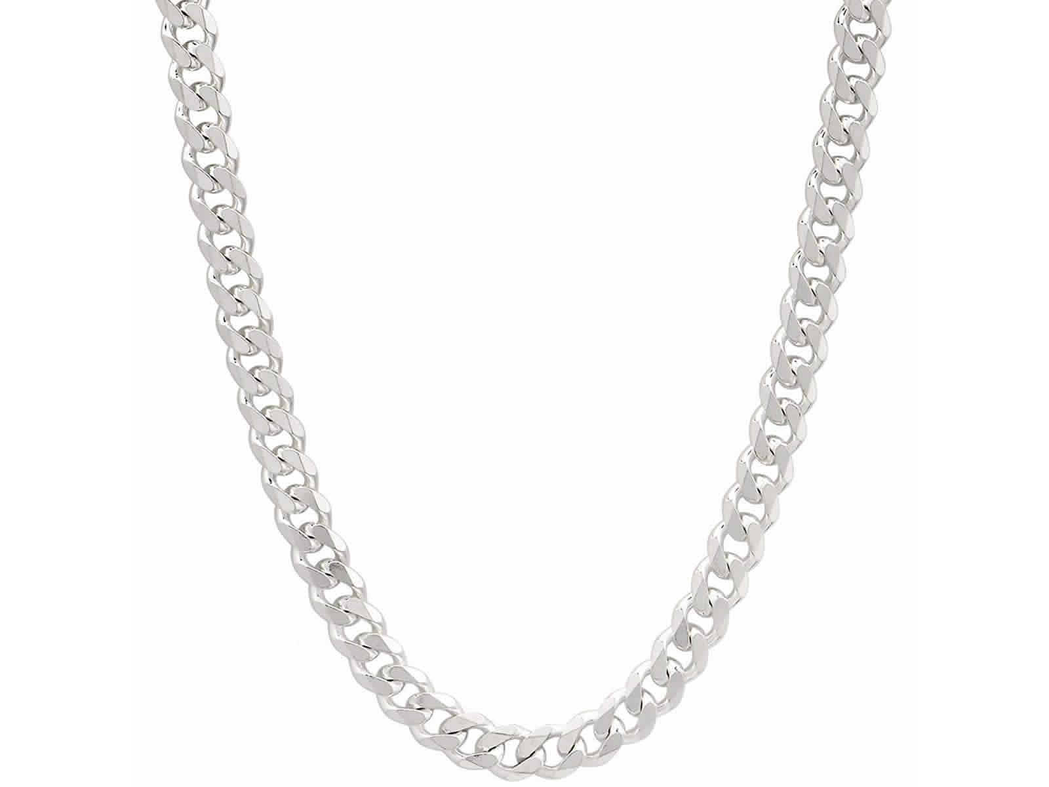 Cadena Plata 925 4mm 60cm Modelo Grumet 1