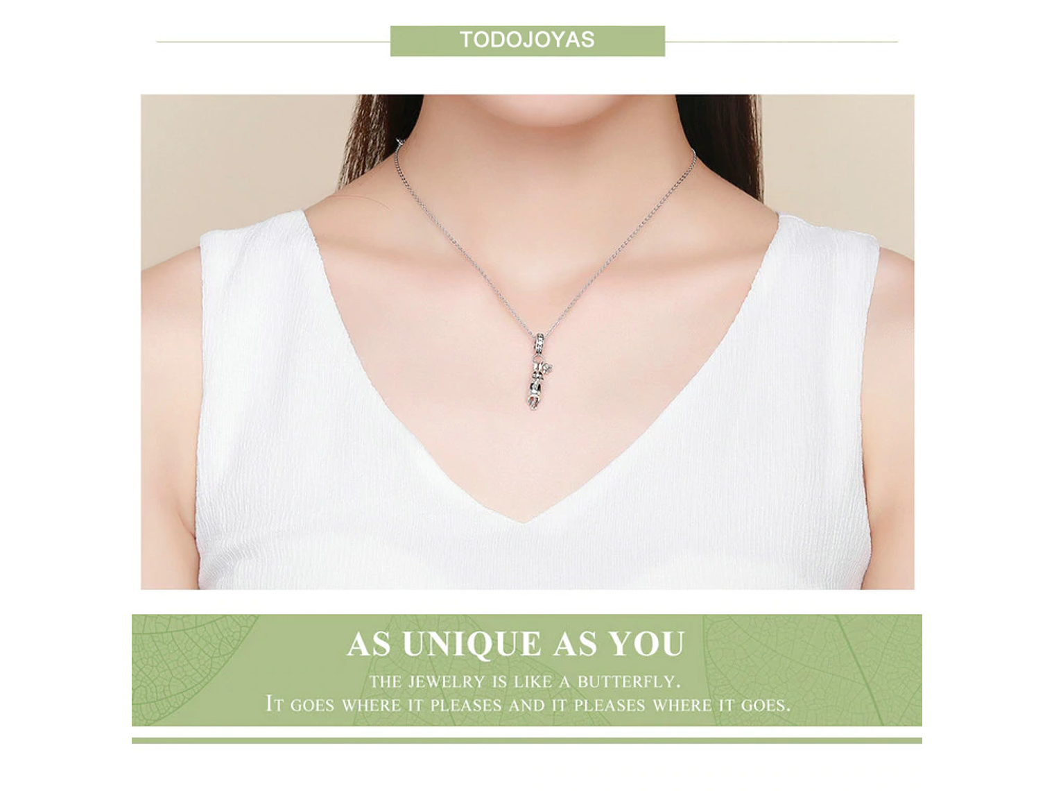 Charm Dije Plata 925 Gato y Patita 4