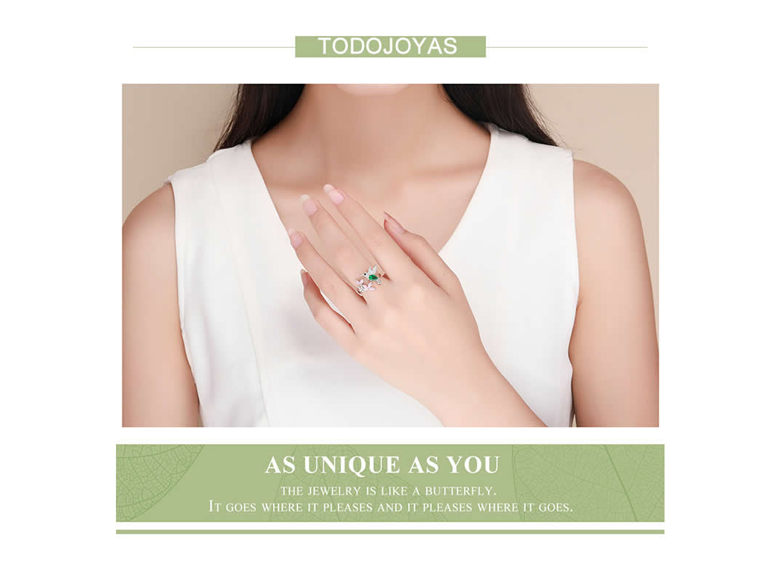 Anillo Plata 925 Colibri Picaflor Circones 5