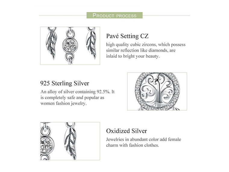 Collar Plata 925 Arbol Atrapa Sueños 3