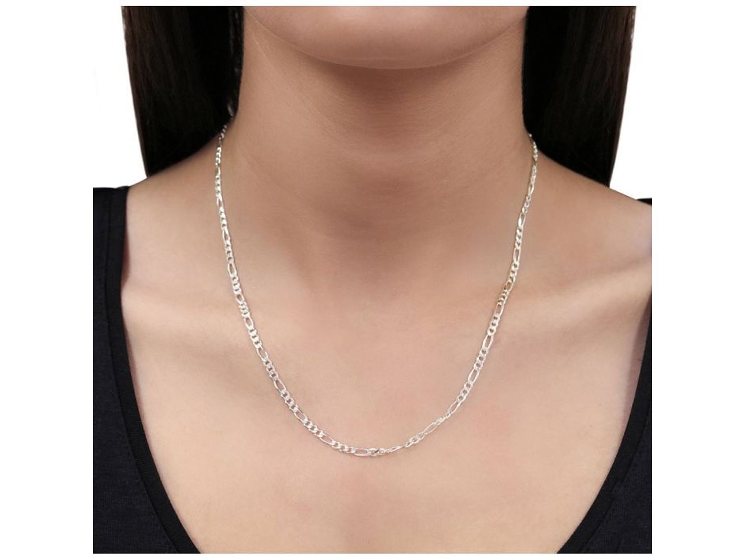 Cadena Plata 925 3mm 60cm Modelo Cartier 4