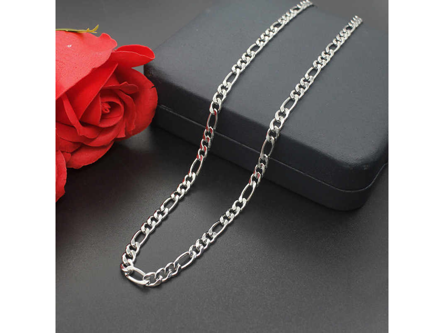 Cadena Plata 925 3mm 60cm Modelo Cartier 5