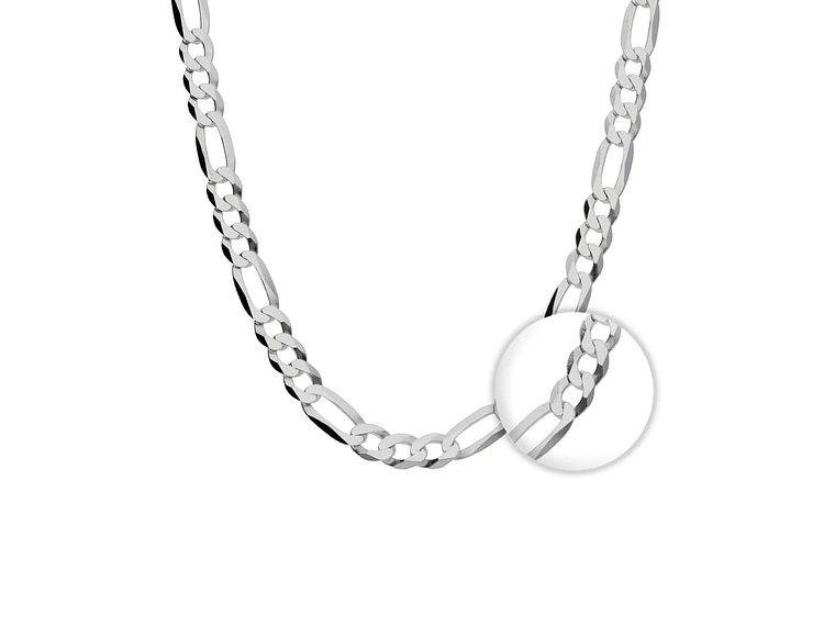 Cadena Plata 925 6mm 60cm Modelo Cartier 1