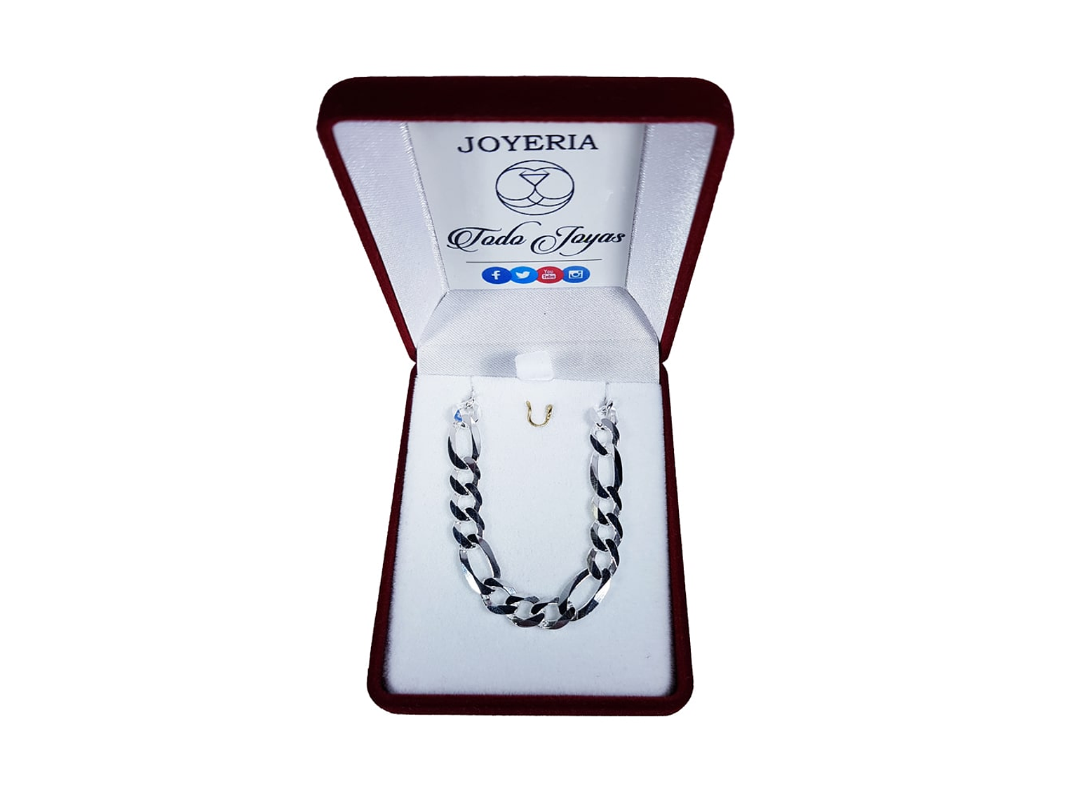 Cadena Plata 925 6mm 60cm Modelo Cartier 2