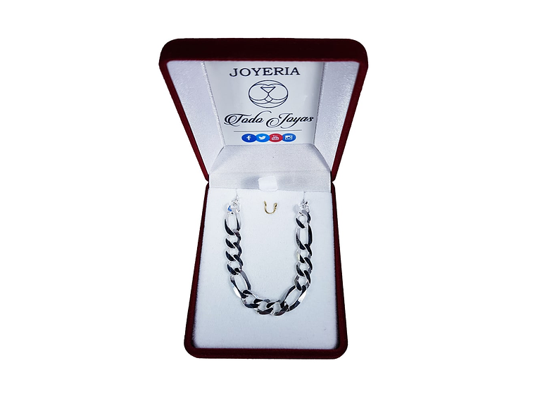 Cadena Plata 925 6mm 60cm Modelo Cartier 2