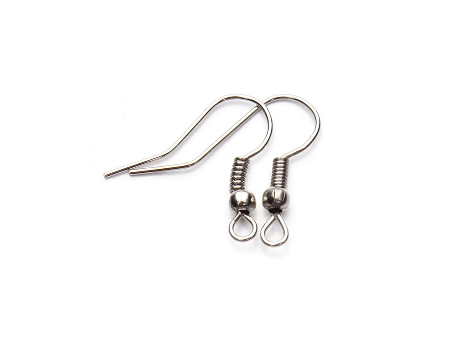 Pack 100 Ganchos Para Aros Acero Quirurgico 1