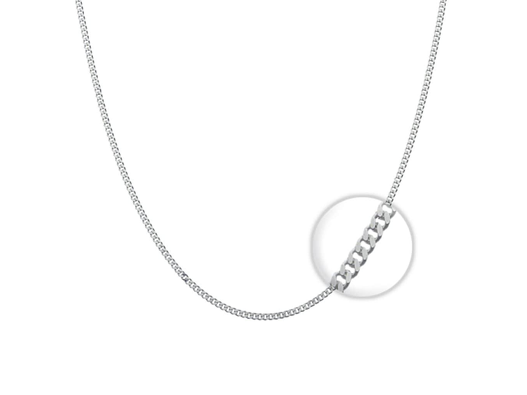 Cadena Plata 925 1mm 50cm Modelo Grumet 1