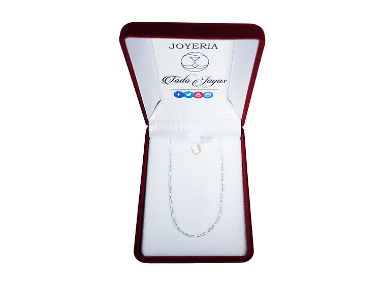 Cadena Plata 925 1mm 50cm Modelo Cartier 2