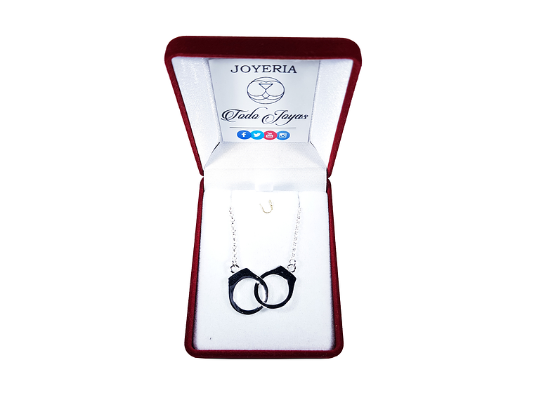 Pulsera Esposas Plateada 2