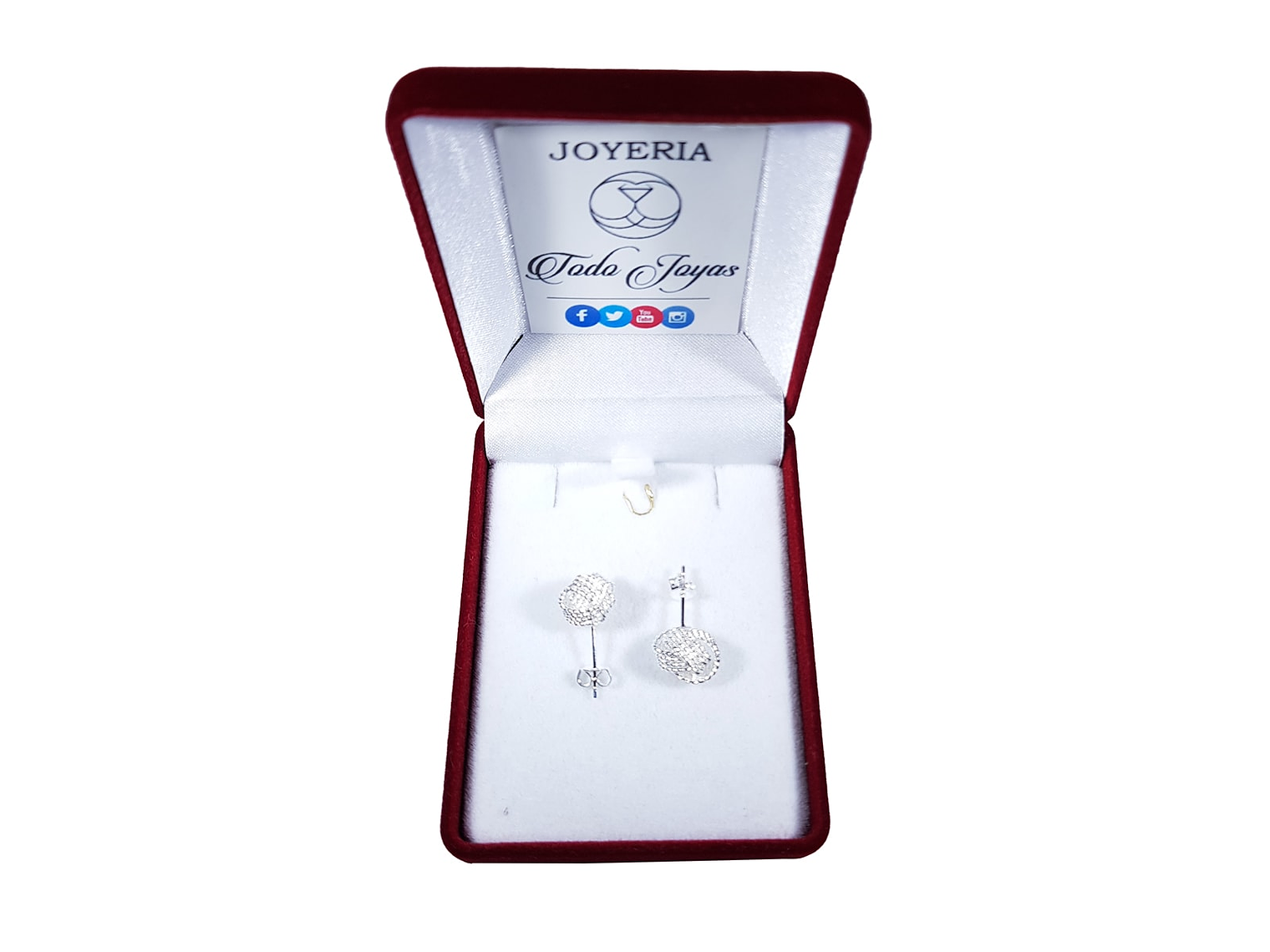 Aros de Nudos Plateado 2