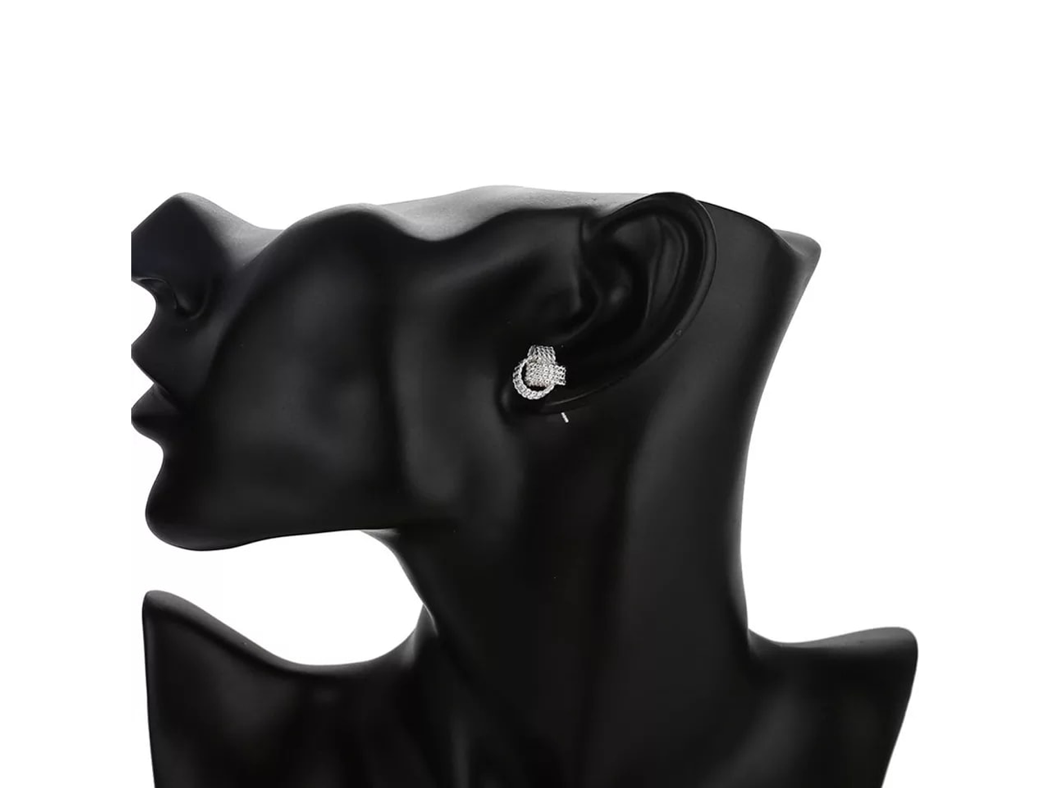 Aros de Nudos Plateado 3