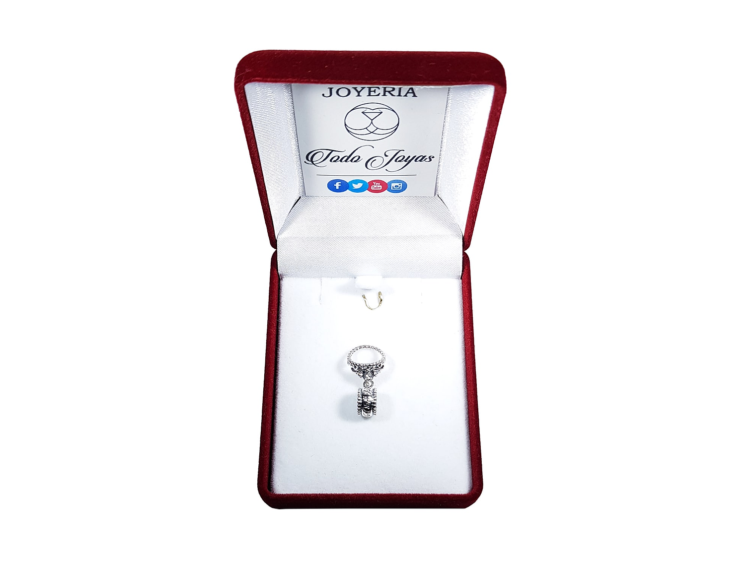 Charm Dije Plata 925 Corona Princesa 2