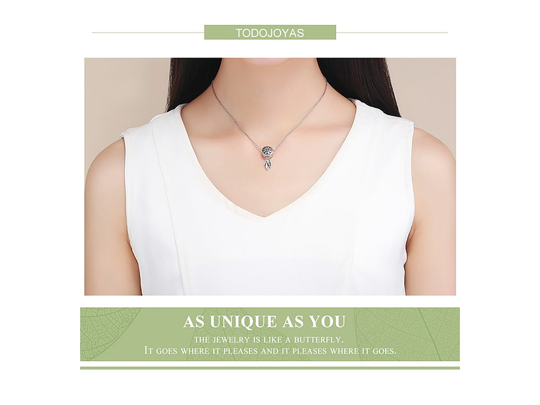 Charm Dije Plata 925 Atrapa Sueños Live 4