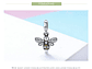 Charm Dije Plata 925 Abeja - Miniatura 6