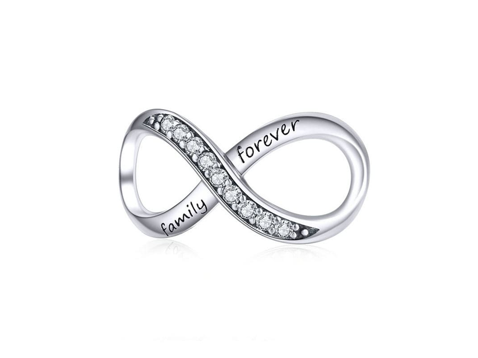 Charm Dije Plata 925 Infinito Forever 1