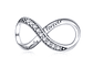 Charm Dije Plata 925 Infinito Forever - Miniatura 1