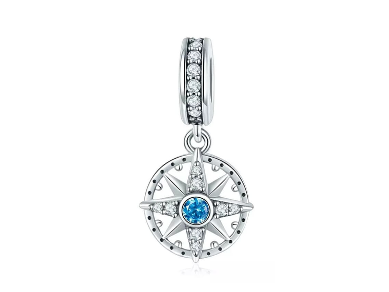 Charm Dije Plata 925 Estrella Nautica 1